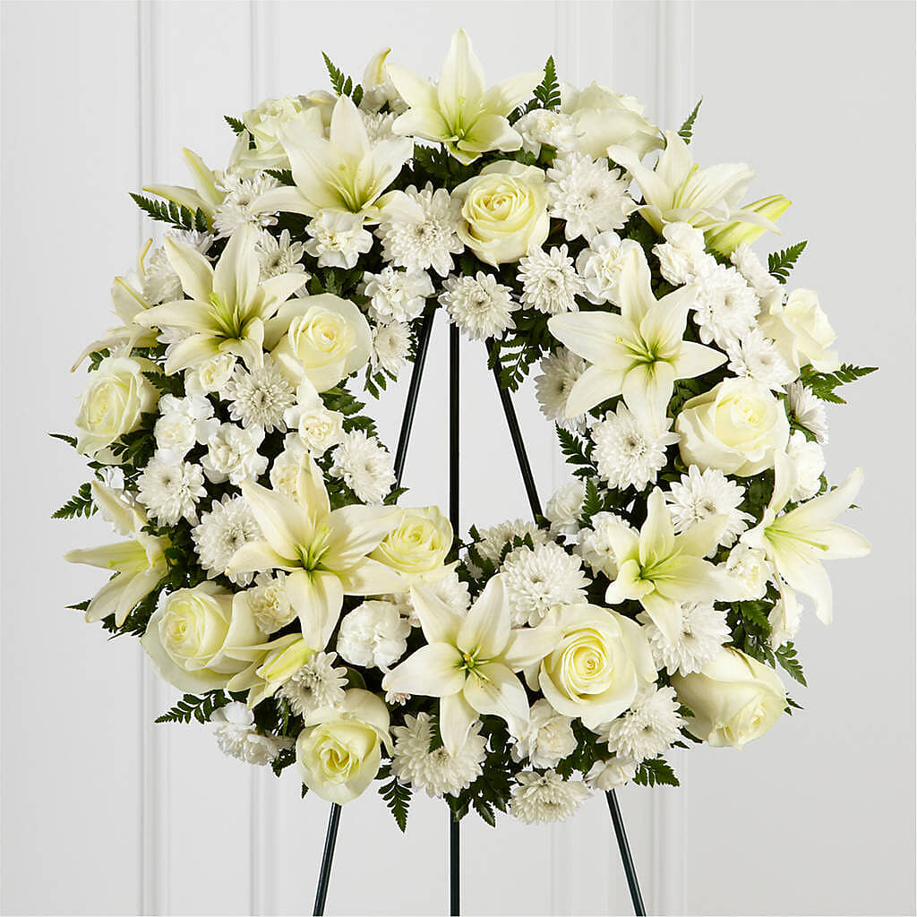 Treasured Tribute Wreath –  Henderson Florist, Lebanon TN