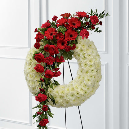 Graceful Tribute Wreath –  Henderson Florist, Lebanon TN