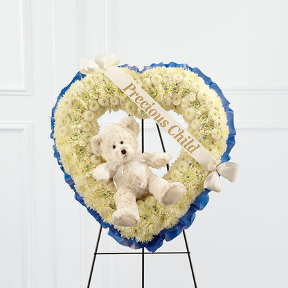 Precious Child Standing Heart –  Henderson Florist, Lebanon TN