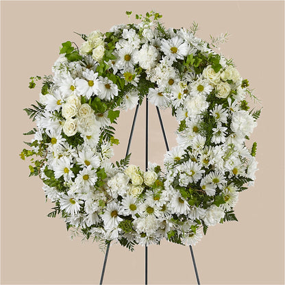 Faithful Wishes Wreath –  Henderson Florist, Lebanon TN