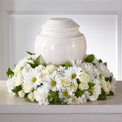 Ivory Gardens Cremation Adornment –  Henderson Florist, Lebanon TN