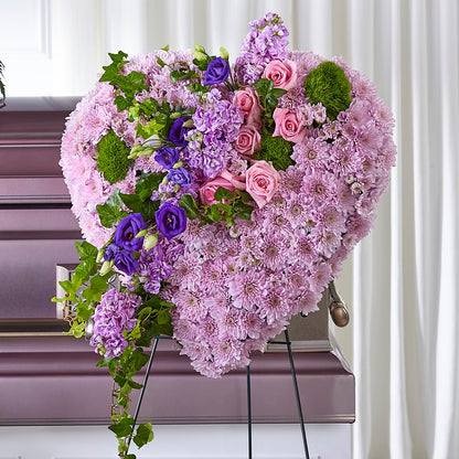 Treasured Love Standing Heart –  Henderson Florist, Lebanon TN