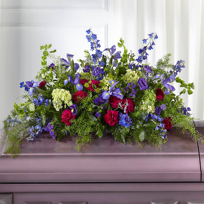 Always Treasured Casket Spray –  Henderson Florist, Lebanon TN