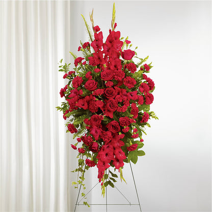 From the Heart Standing Spray –  Henderson Florist, Lebanon TN