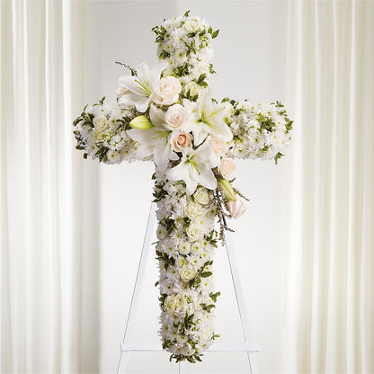 Spiritual Guidance Standing Spray –  Henderson Florist, Lebanon TN