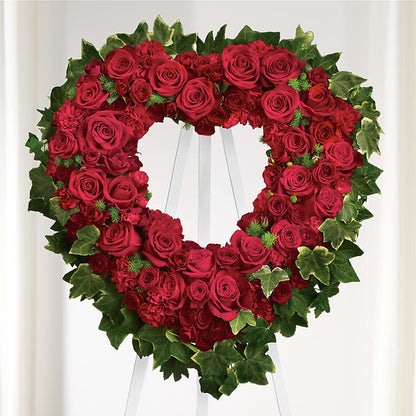 Wholehearted Standing Spray –  Henderson Florist, Lebanon TN