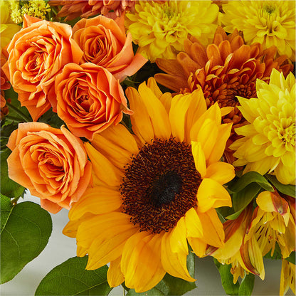 Autumn Harmony Centerpiece –  Henderson Florist, Lebanon TN