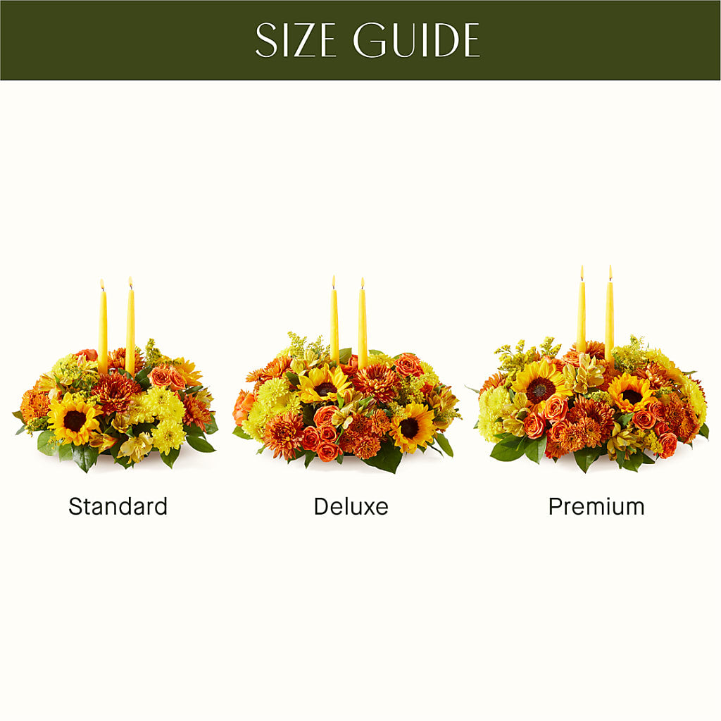 Autumn Harmony Centerpiece –  Henderson Florist, Lebanon TN