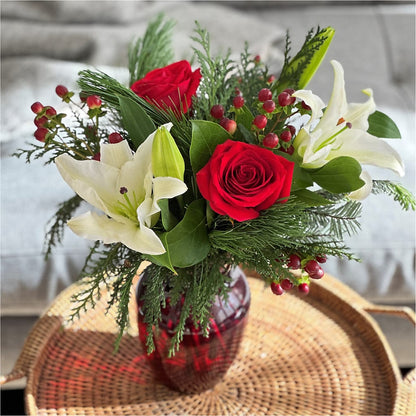 Evergreen Delight Bouquet –  Henderson Florist, Lebanon TN