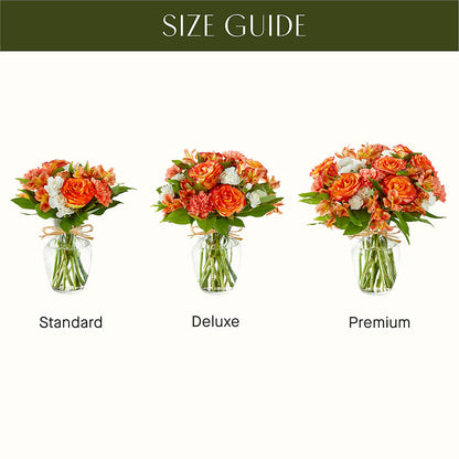 Apricot Glow Bouquet –  Henderson Florist, Lebanon TN