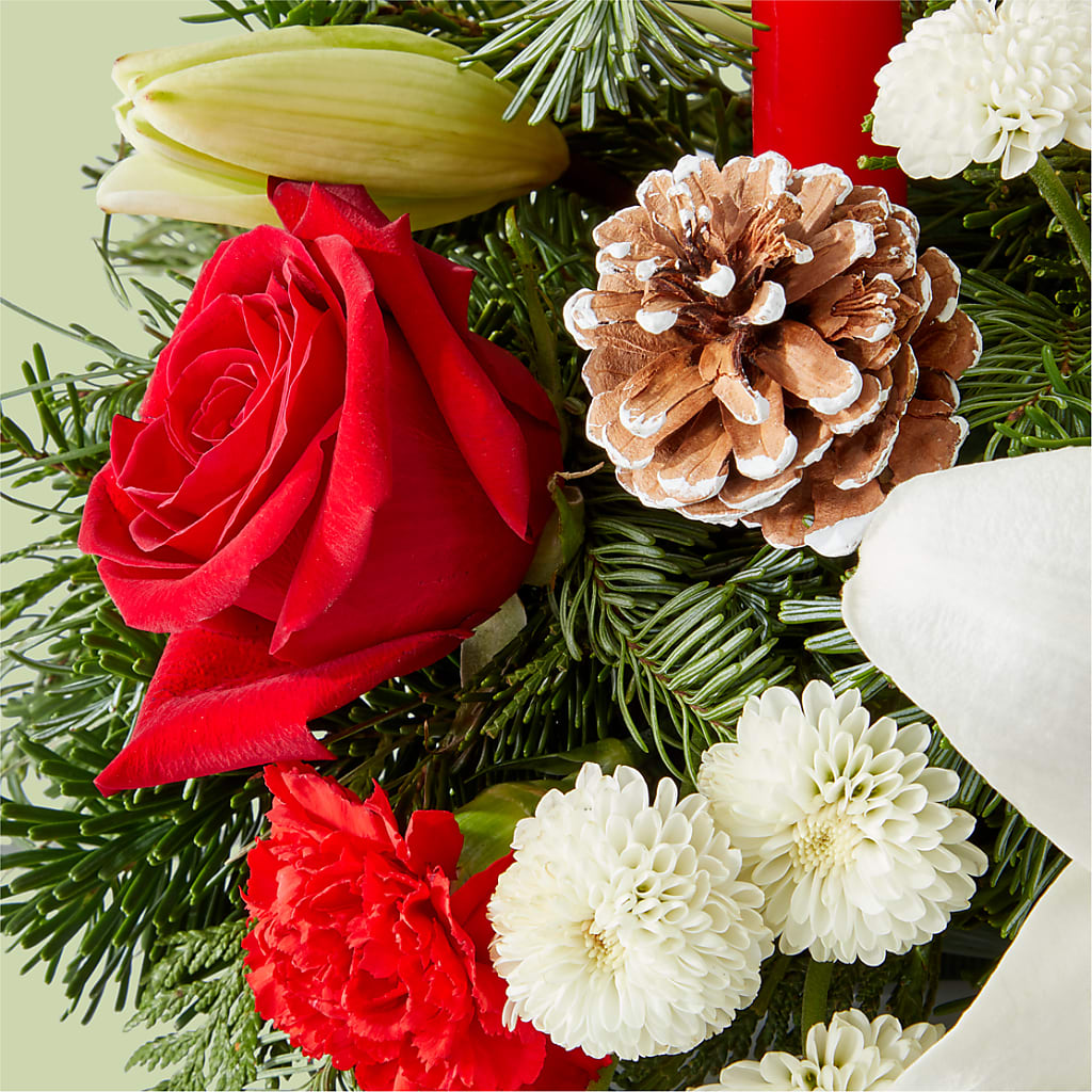 Seasonal Festivities Centerpiece –  Henderson Florist, Lebanon TN
