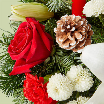Seasonal Festivities Centerpiece –  Henderson Florist, Lebanon TN