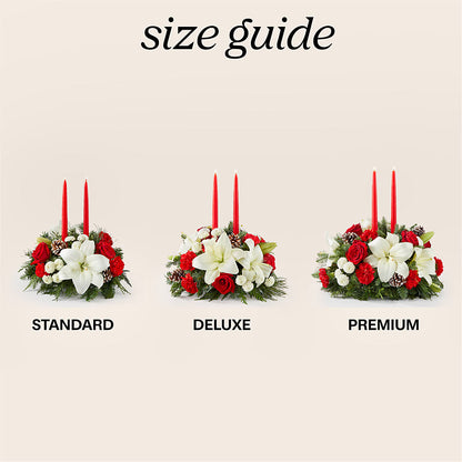 Seasonal Festivities Centerpiece –  Henderson Florist, Lebanon TN