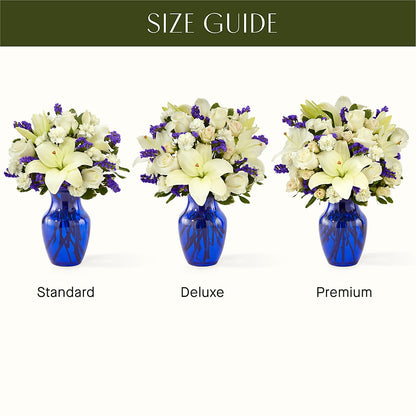 Sapphire Rush Bouquet –  Henderson Florist, Lebanon TN