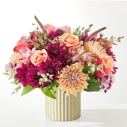 Berry Cobbler Bouquet with Ivory Vase –  Henderson Florist, Lebanon TN