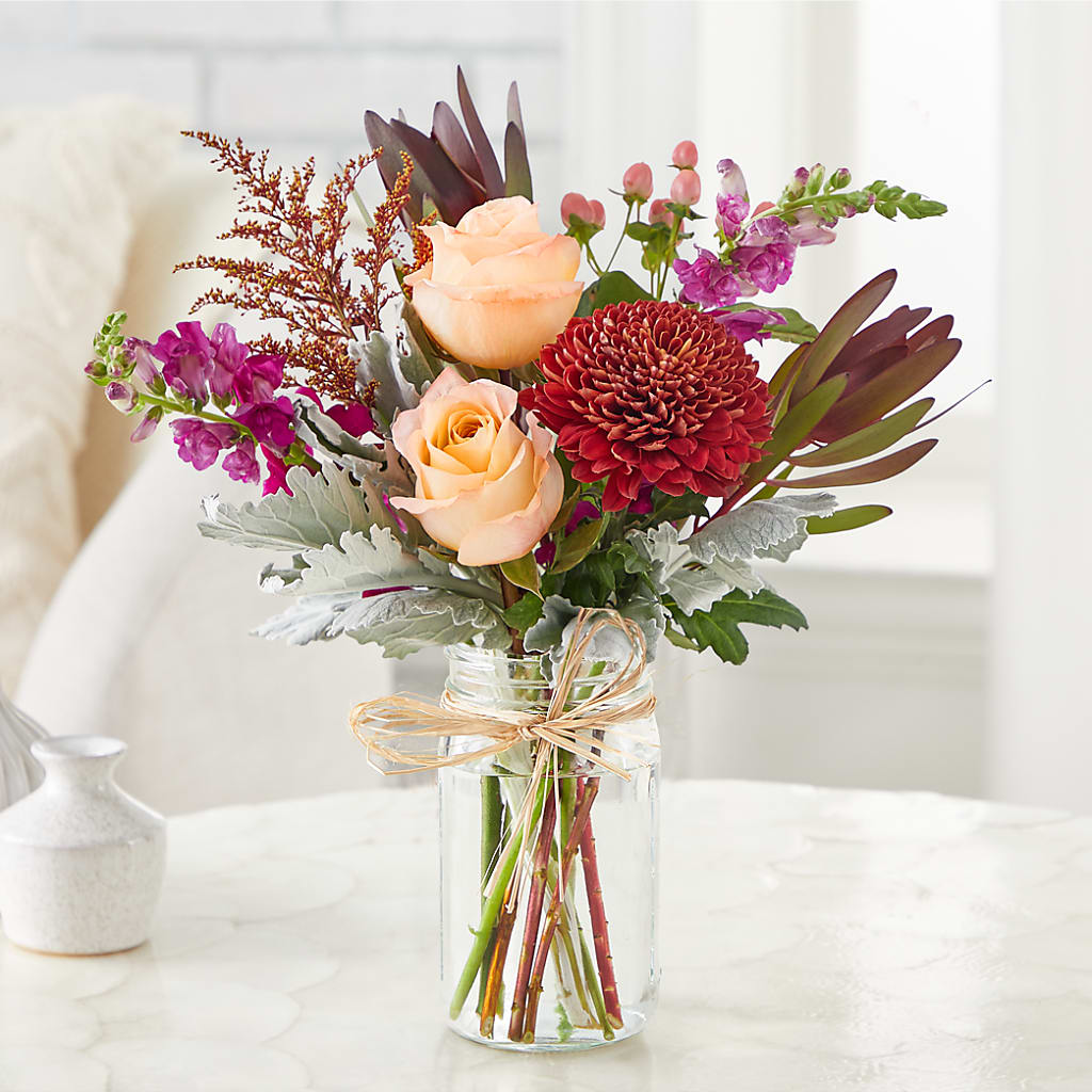 Moody Hues Bouquet –  Henderson Florist, Lebanon TN