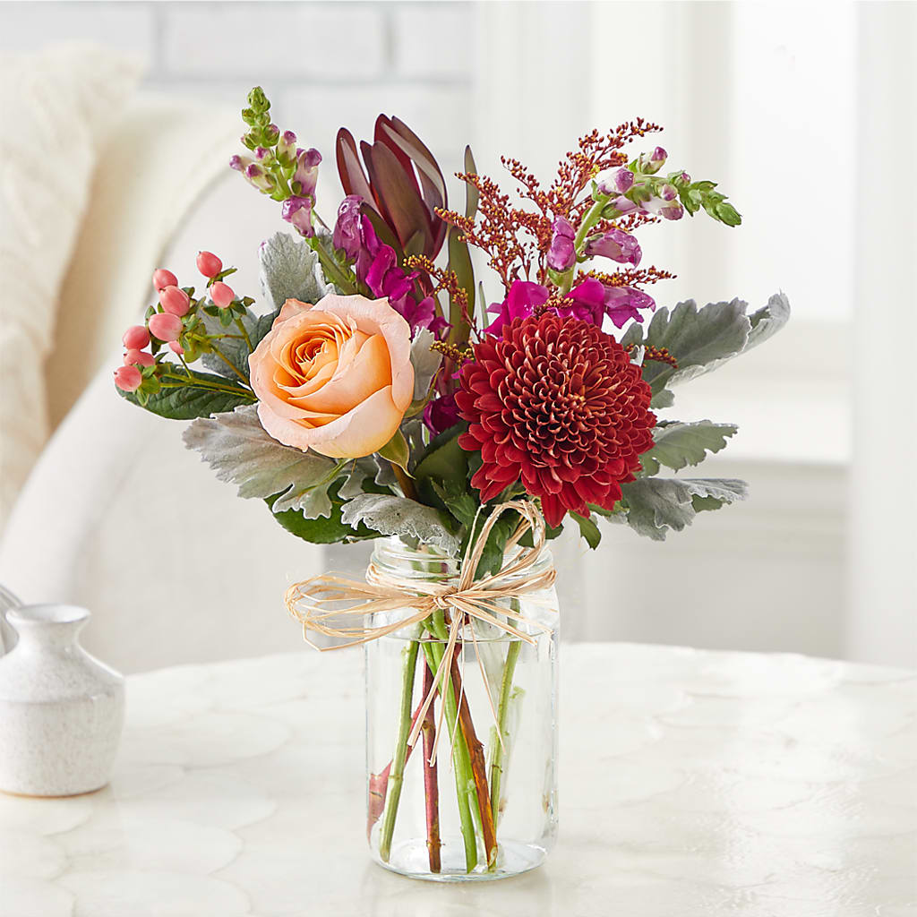 Moody Hues Bouquet –  Henderson Florist, Lebanon TN