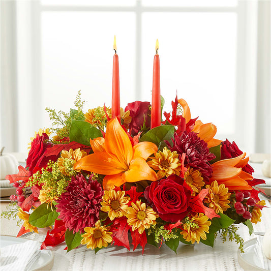 Autumn's Embrace Centerpiece –  Henderson Florist, Lebanon TN