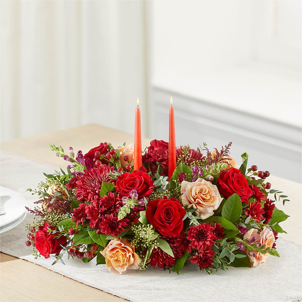 Most Thankful Centerpiece –  Henderson Florist, Lebanon TN