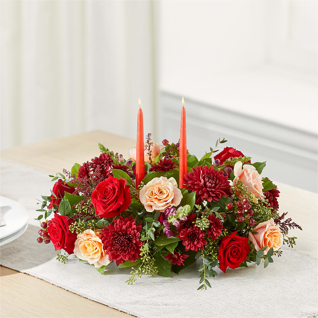 Most Thankful Centerpiece –  Henderson Florist, Lebanon TN
