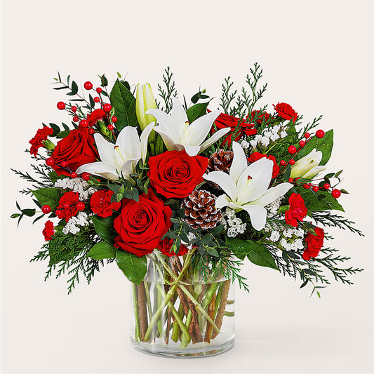 Best in Snow Bouquet –  Henderson Florist, Lebanon TN