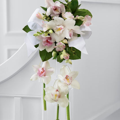Perfect Entrance Pew Arrangement –  Henderson Florist, Lebanon TN