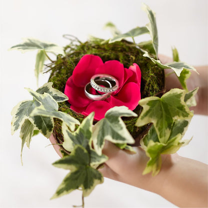 Lila Rose Ring Nest –  Henderson Florist, Lebanon TN