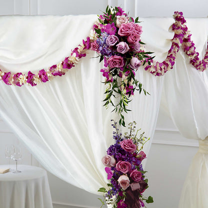 Color & Light Chuppah Decor –  Henderson Florist, Lebanon TN