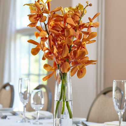 Orange Mokara Bud Vase –  Henderson Florist, Lebanon TN